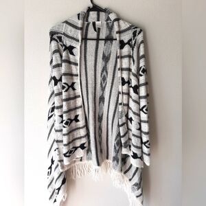 Fulltilt fringe oversized cardigan size medium